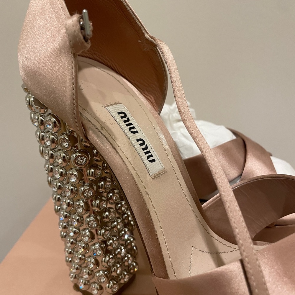 Miu Miu Satin Platform - image 6